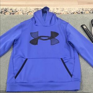 Under Armour Royal Blue Pullover with Black Accents
